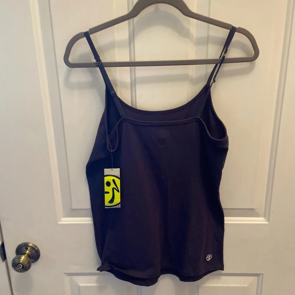 Brand New Zumba Allure Spaghetti Tank Size XL - Picture 2 of 7